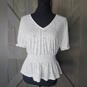 Jun & Ivy Blouse sz Large